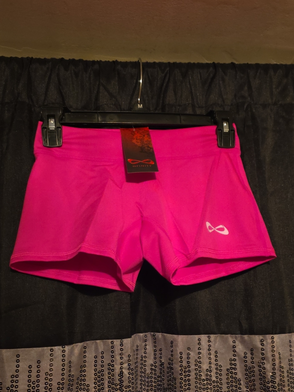 NFINITY Women's Hot Pink Athletic Shorts